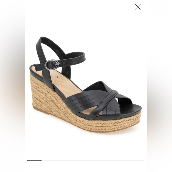Kenneth Cole Reaction Comi Almond Toe Wedge Sandals - Picture 3 of 13